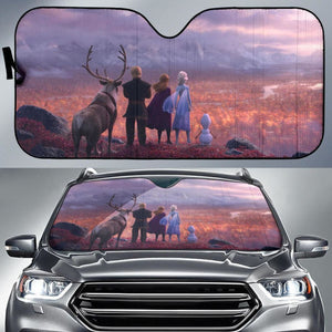 Frozen 4K The Movie Car Sun Shade Universal Fit 225311 - CarInspirations
