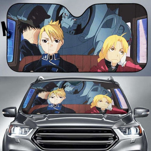 Fullmetal Alchemist Auto Sun Shades 918b Universal Fit - CarInspirations