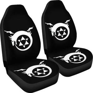 Fullmetal Alchemist Logo Seat Covers Amazing Best Gift Ideas 2020 Universal Fit 090505 - CarInspirations