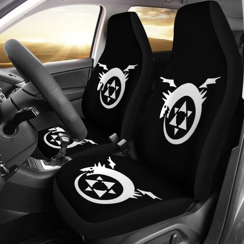 Fullmetal Alchemist Logo Seat Covers Amazing Best Gift Ideas 2020 Universal Fit 090505 - CarInspirations