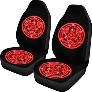 Fullmetal Alchemist Symbol Seat Covers Amazing Best Gift Ideas 2020 Universal Fit 090505 - CarInspirations