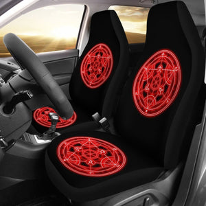 Fullmetal Alchemist Symbol Seat Covers Amazing Best Gift Ideas 2020 Universal Fit 090505 - CarInspirations