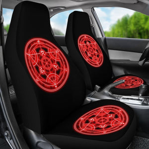 Fullmetal Alchemist Symbol Seat Covers Amazing Best Gift Ideas 2020 Universal Fit 090505 - CarInspirations