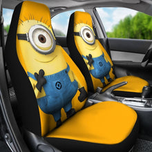 Load image into Gallery viewer, Funny Minions Seat Covers Amazing Best Gift Ideas 2020 Universal Fit 090505 - CarInspirations