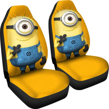 Load image into Gallery viewer, Funny Minions Seat Covers Amazing Best Gift Ideas 2020 Universal Fit 090505 - CarInspirations