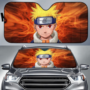Funny Naruto Eyes Sharingan Anime Auto Sun Shade Nh06 Universal Fit 111204 - CarInspirations