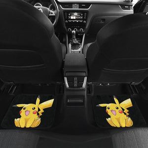 Funny Pikachu Pokemon Anime Fan Gift Car Floor Mats H200221 Universal Fit 225311 - CarInspirations