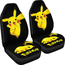 Load image into Gallery viewer, Funny Pikachu Pokemon Anime Fan Gift Car Seat Covers H200221 Universal Fit 225311 - CarInspirations