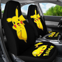 Load image into Gallery viewer, Funny Pikachu Pokemon Anime Fan Gift Car Seat Covers H200221 Universal Fit 225311 - CarInspirations