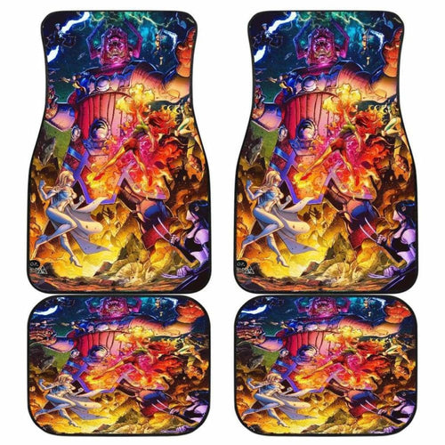 Galactus Vs Heroes Car Mats Universal Fit - CarInspirations