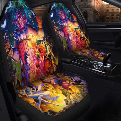 Galactus Vs Heroes Seat Covers 101719 Universal Fit - CarInspirations