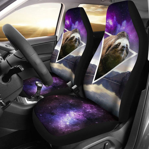 Galaxy Of Sloth Zootopia Car Seat Covers Lt04 Universal Fit 225721 - CarInspirations