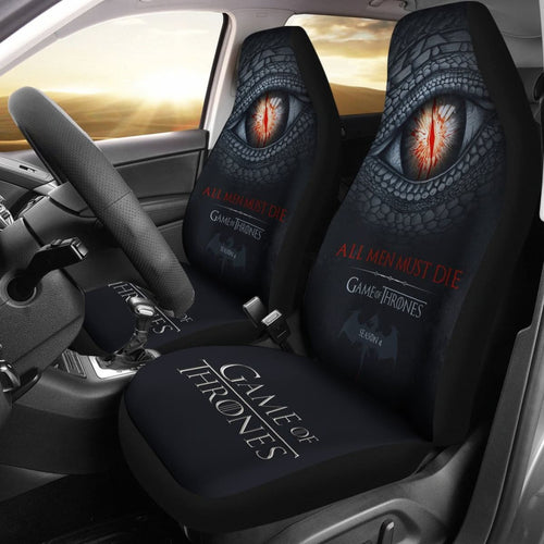 Game Of Thrones Art Car Seat Covers Movies Fan Gift H053120 Universal Fit 072323 - CarInspirations