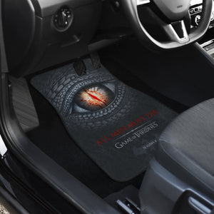 Game Of Thrones Car Floor Mats Movies Fan Gift H053120 Universal Fit 072323 - CarInspirations