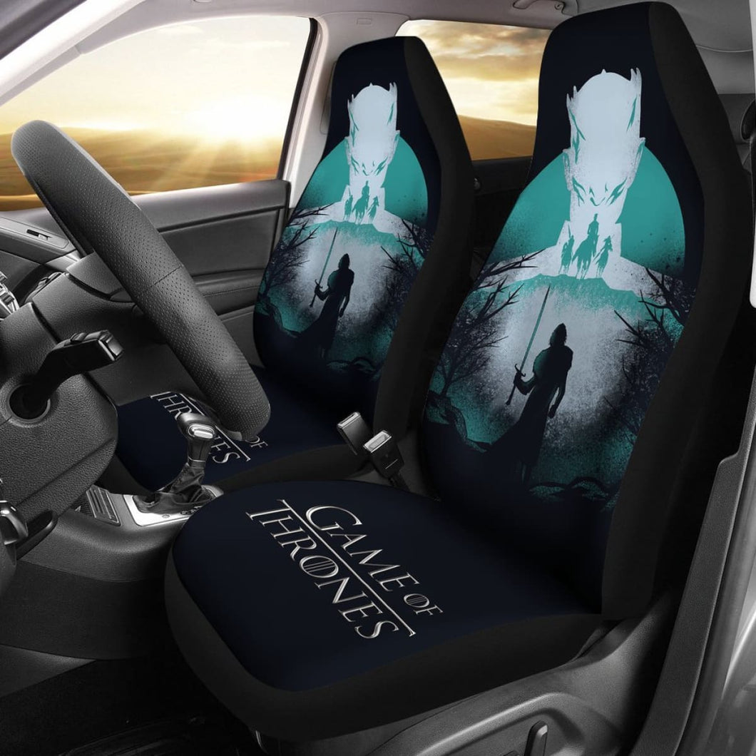 Game Of Thrones Fan Art Car Seat Covers Movies Fan Gift H053120 Universal Fit 072323 - CarInspirations