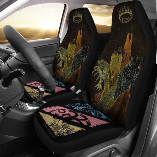 Game Of Thrones Symbol Of House Car Seat Covers Lt04 Universal Fit 225721 - CarInspirations