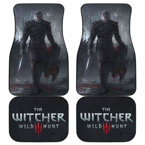 Game The Witcher 3: Wild Hunt Geralt Car Floor Mats Universal Fit 051012 - CarInspirations