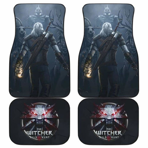 Game The Witcher 3: Wild Hunt Logo Geralt Car Floor Mats Universal Fit 051012 - CarInspirations