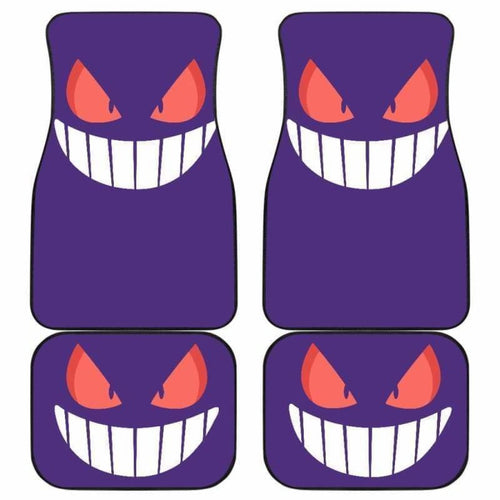 Gengar Pokemon Car Floor Mats Universal Fit 051912 - CarInspirations