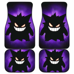 Gengar Pokemon Car Floor Mats Universal Fit - CarInspirations