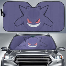 Load image into Gallery viewer, Gengar Pokemon Car Sun Shades 918b Universal Fit - CarInspirations