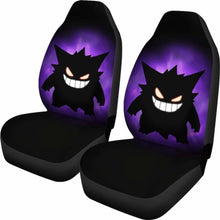 Load image into Gallery viewer, Gengar Pokemon Seat Covers 101719 Universal Fit - CarInspirations