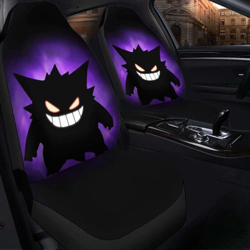 Gengar Pokemon Seat Covers 101719 Universal Fit - CarInspirations