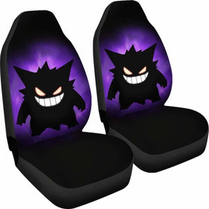 Gengar Pokemon Seat Covers 101719 Universal Fit - CarInspirations