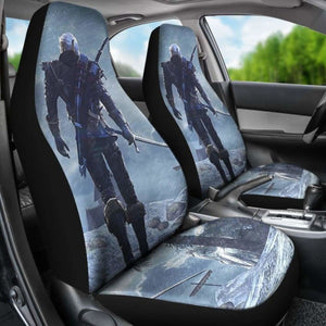 Geralt Car Seat Covers The Witcher 3: Wild Hunt Gaming 3D Universal Fit 051012 - CarInspirations