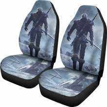 Load image into Gallery viewer, Geralt Car Seat Covers The Witcher 3: Wild Hunt Gaming 3D Universal Fit 051012 - CarInspirations