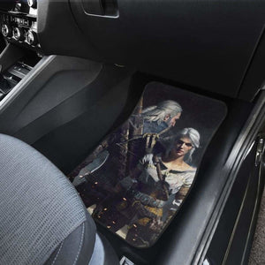 Geralt & Ciri Car Floor Mats The Witcher 3: Wild Hunt Game Universal Fit 051012 - CarInspirations