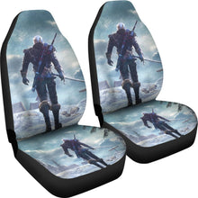 Load image into Gallery viewer, Geralt Of Rivia The Witcher Movie 1 Seat Covers Amazing Best Gift Ideas 2020 Universal Fit 090505 - CarInspirations