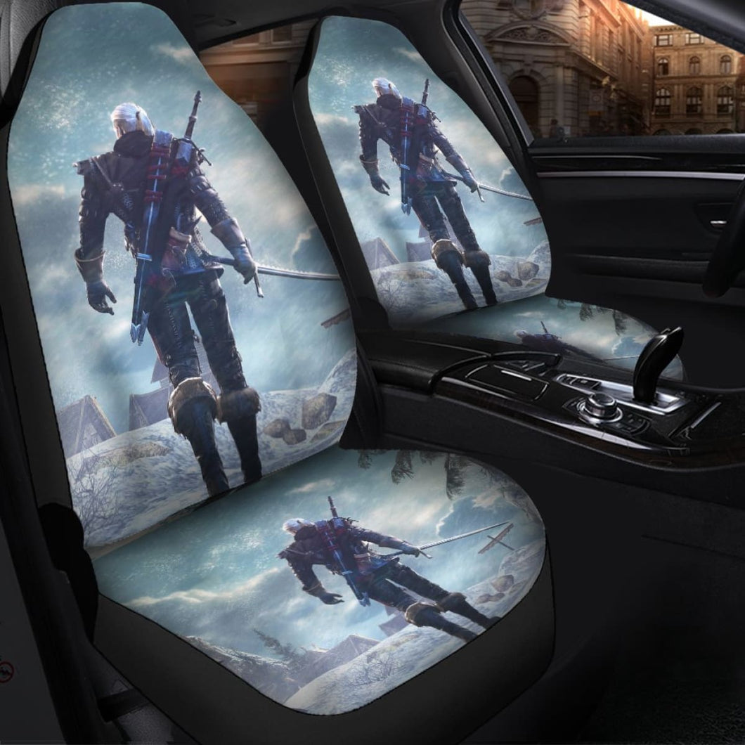 Geralt Of Rivia The Witcher Movie 1 Seat Covers Amazing Best Gift Ideas 2020 Universal Fit 090505 - CarInspirations