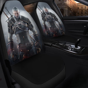 Geralt Of Rivia The Witcher Movie Seat Covers Amazing Best Gift Ideas 2020 Universal Fit 090505 - CarInspirations