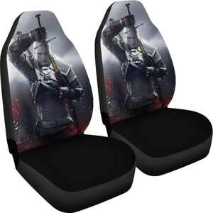 Geralt Of Rivia The Witcher Seat Covers Amazing Best Gift Ideas 2020 Universal Fit 090505 - CarInspirations