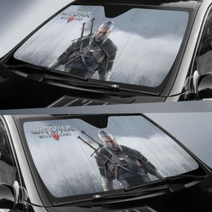 Geralt The Witcher 3: Wild Hunt Car Sun Shades Game Fan Gift Universal Fit 051012 - CarInspirations