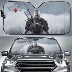 Geralt The Witcher 3: Wild Hunt Car Sun Shades Game Fan Gift Universal Fit 051012 - CarInspirations