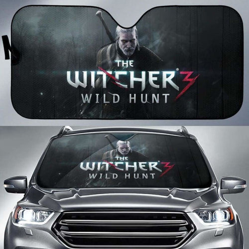Geralt The Witcher 3: Wild Hunt Game Fan Gift Car Sun Shades Universal Fit 051012 - CarInspirations