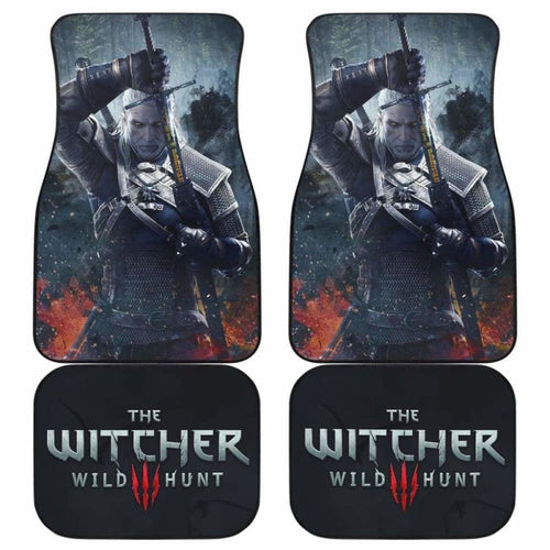 Geralt The Witcher 3: Wild Hunt Gaming 3D Car Floor Mats Universal Fit 051012 - CarInspirations