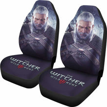 Load image into Gallery viewer, Geralt The Witcher 3: Wild Hunt Gaming 3D Car Seat Covers Universal Fit 051012 - CarInspirations