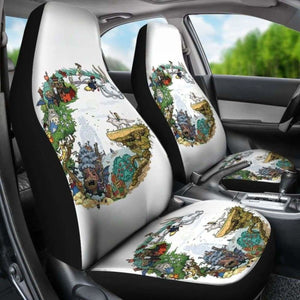Ghibli Characters Car Seat Covers Universal Fit 051012 - CarInspirations
