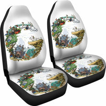 Load image into Gallery viewer, Ghibli Characters Car Seat Covers Universal Fit - CarInspirations