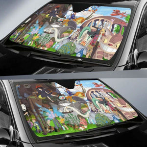 Ghibli Studio All Car Sun Shades 918b Universal Fit - CarInspirations