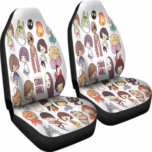 Ghibli Studio Chibi Car Seat Covers Universal Fit 051012 - CarInspirations