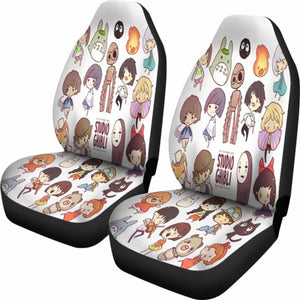 Ghibli Studio Chibi Car Seat Covers Universal Fit 051012 - CarInspirations