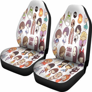 Ghibli Studio Chibi Car Seat Covers Universal Fit - CarInspirations