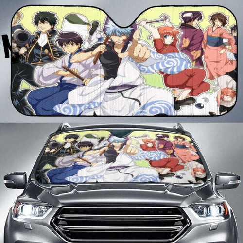 Gintama Auto Sun Shades 918b Universal Fit - CarInspirations