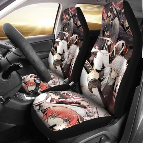 Gintama Silver Soul Car Seat Covers Universal Fit 051012 - CarInspirations