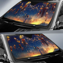 Load image into Gallery viewer, Girly Dream Fantasy Surreal Anime Girl Hd Car Sun Shade Universal Fit 225311 - CarInspirations