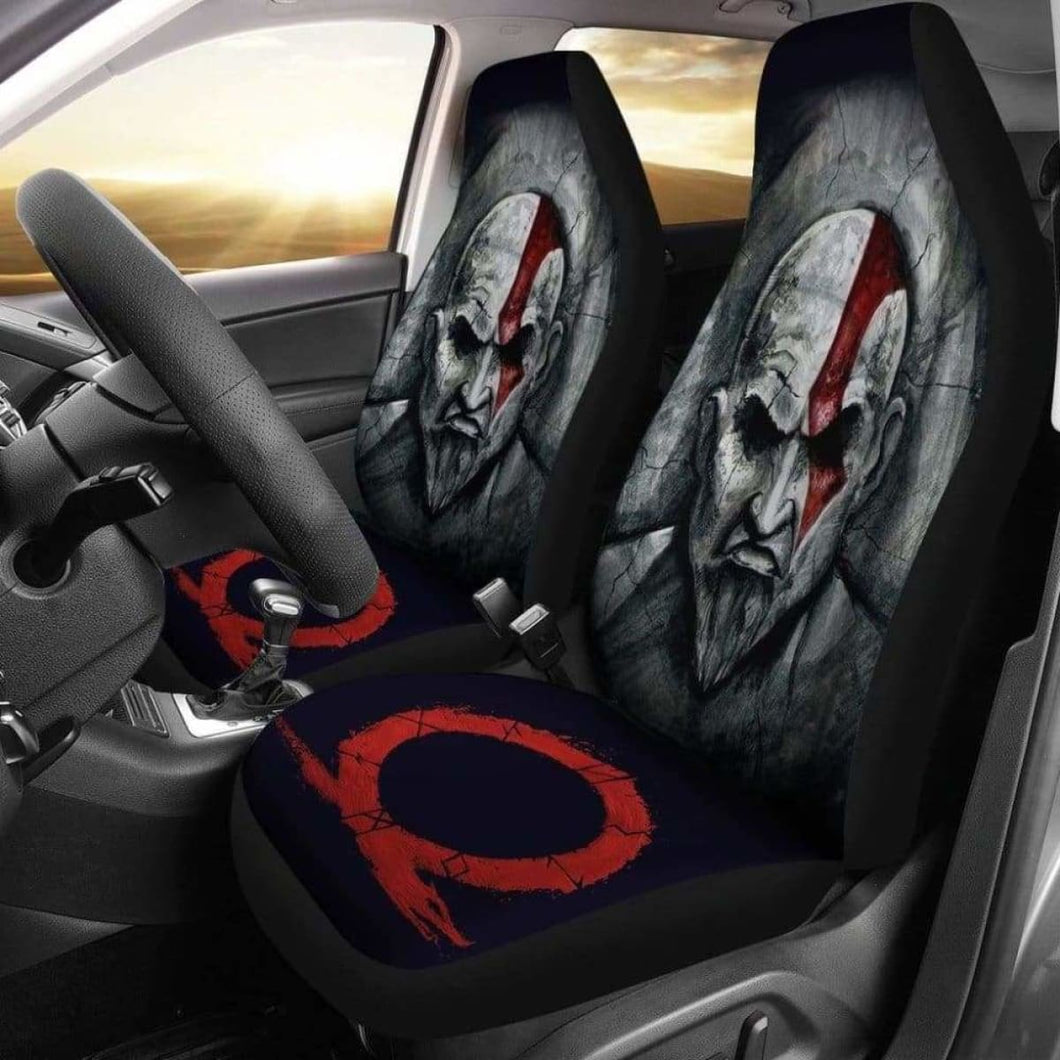 God Of War Kratos Car Seat Covers Universal Fit 051012 - CarInspirations